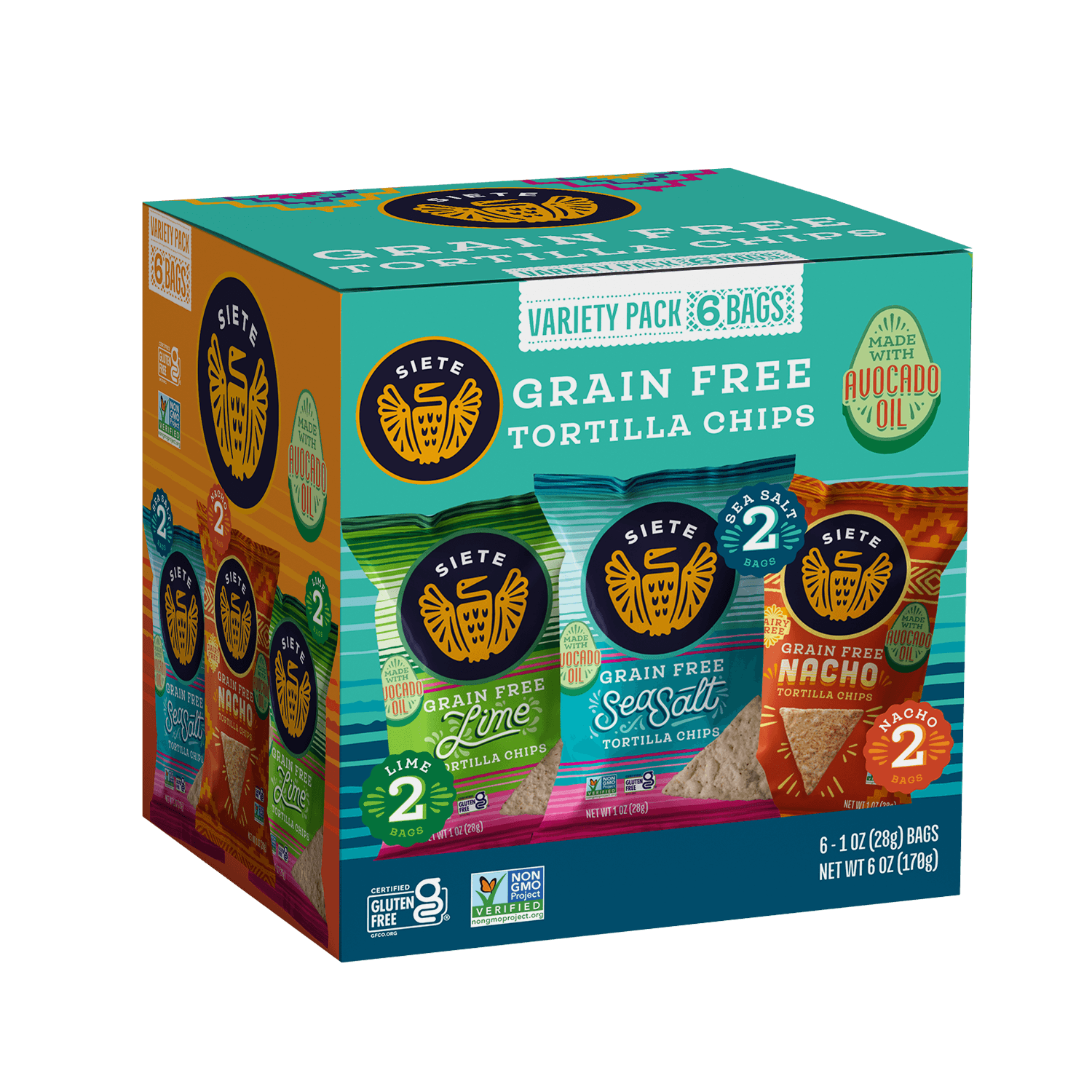 Grain Free Tortilla Chips Variety Pack