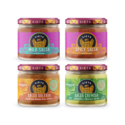 Siete Salsas 4 Jars