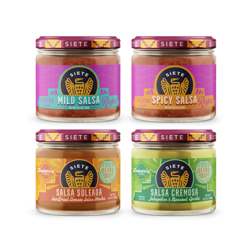 Siete Salsas 4 Jars