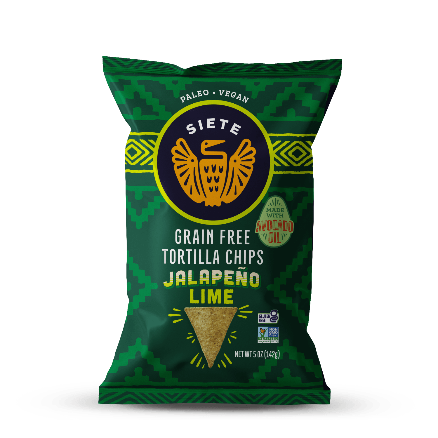 Grain Free Jalapeño Lime Tortilla Chips