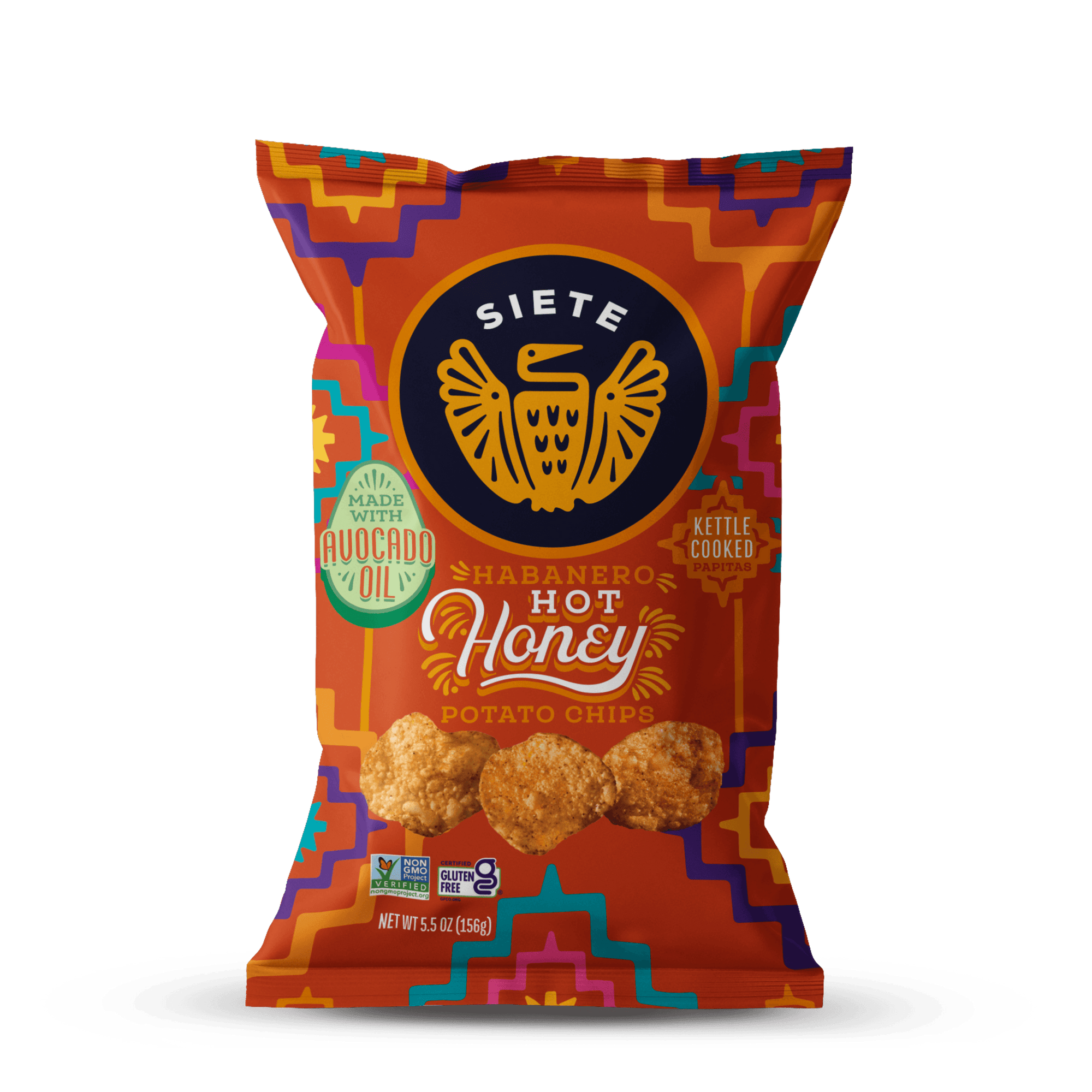 Kettle Cooked Habanero Hot Honey Potato Chips