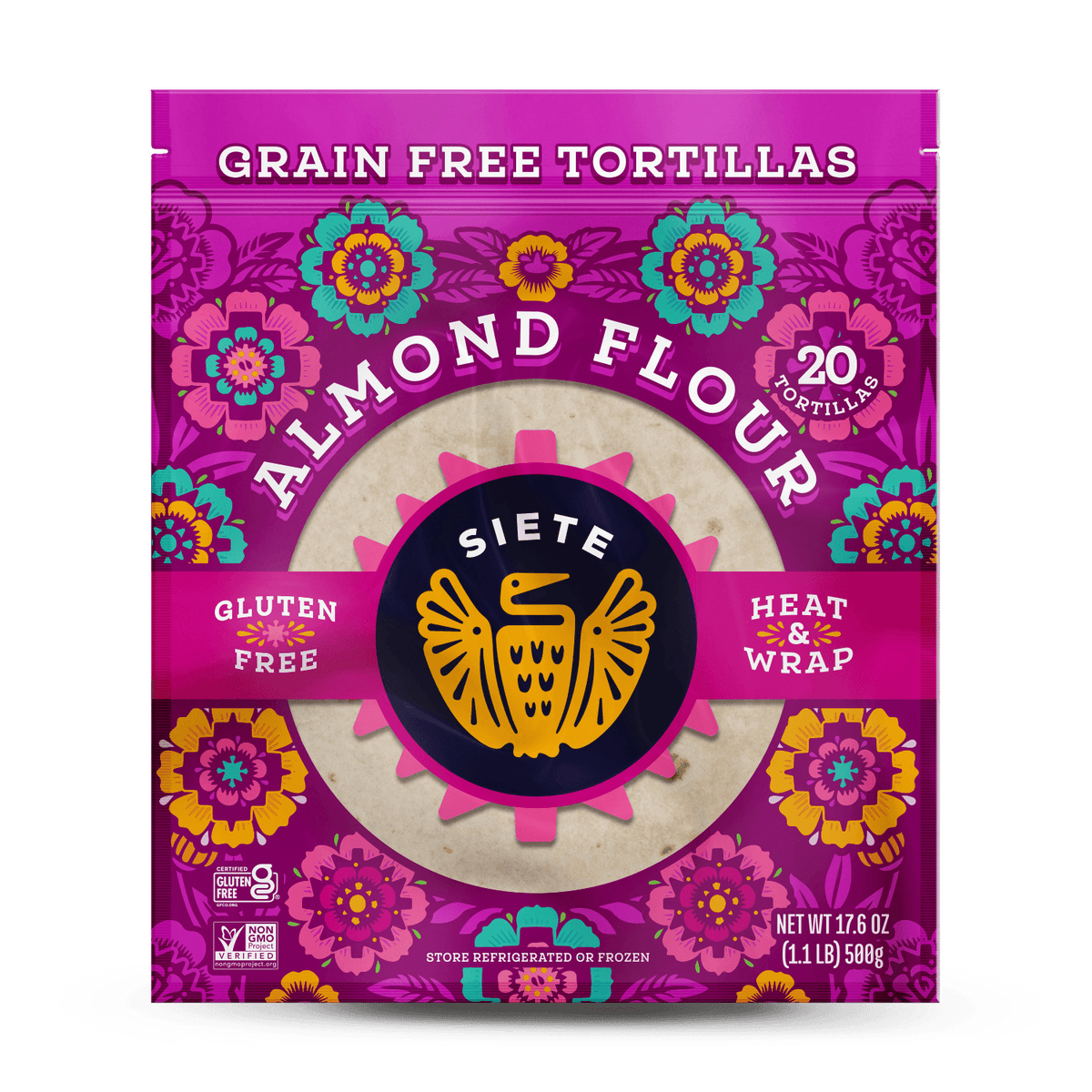 Grain Free Almond Flour Tortillas