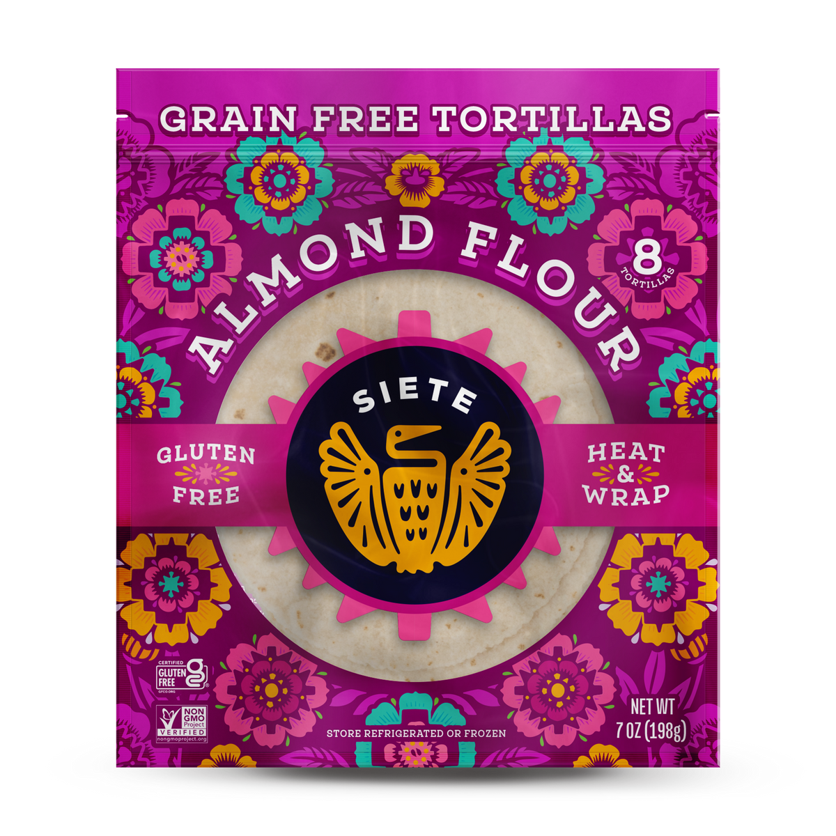 Grain Free Almond Flour Tortillas