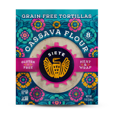 Grain Free Cassava Flour Tortillas