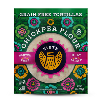 Grain Free Chickpea Flour Tortillas