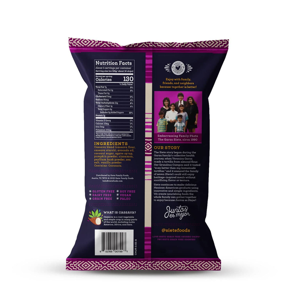 Grain Free Churro Chips